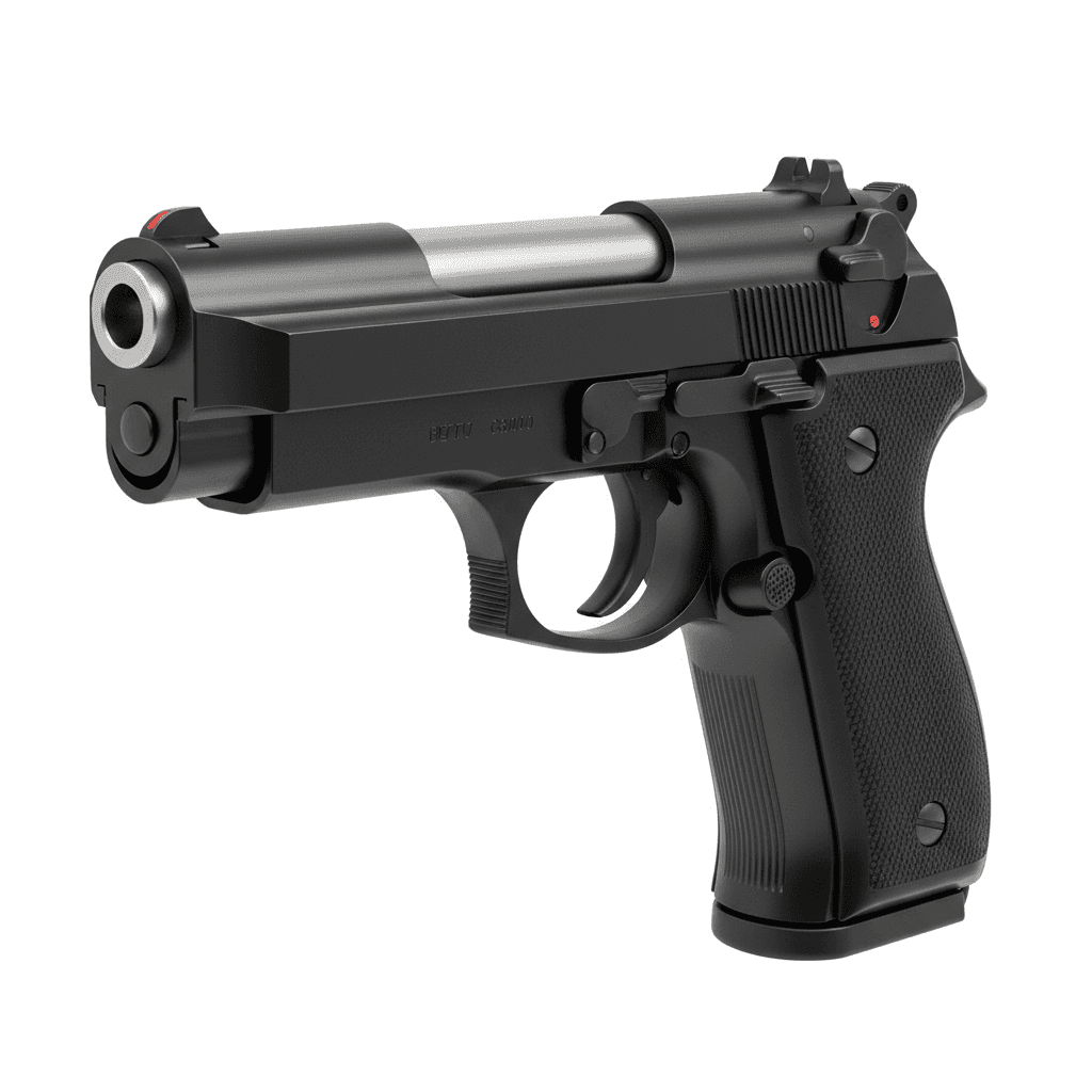 Beretta Cougar 8000 Combat Handgun 3d model