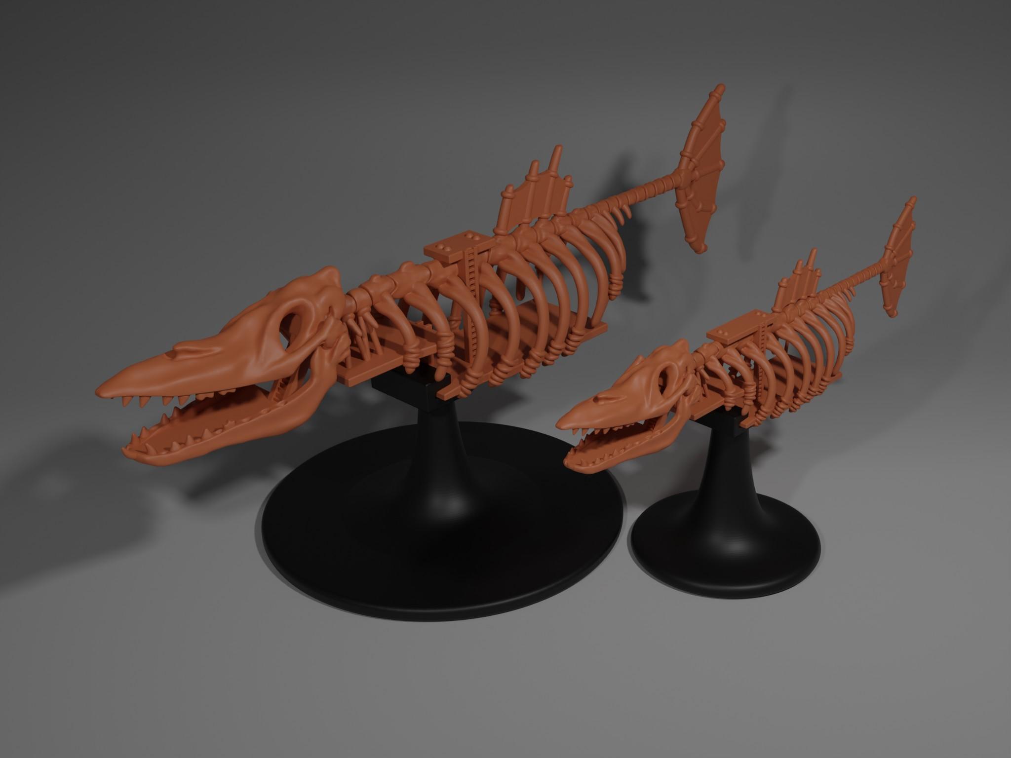 Skeleton Ship Spelljammer Miniature From DnD 2e 3d model