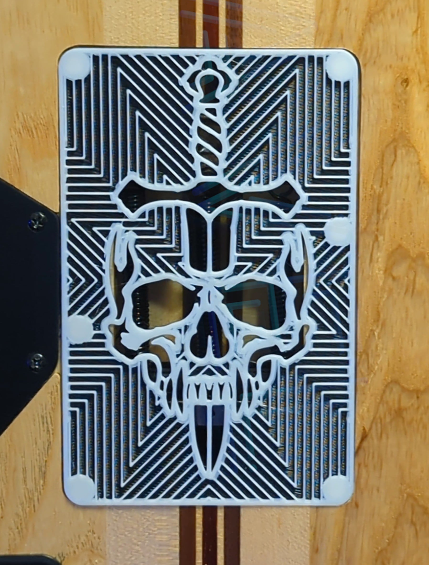 Floyd Rose BackPlate Cover (Schecter SLS Elite) 3d model