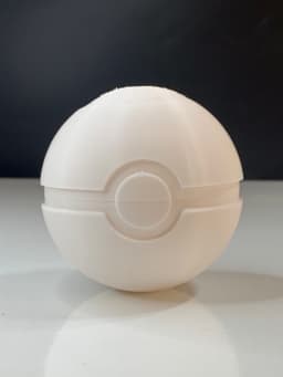 pokeball container 3d model