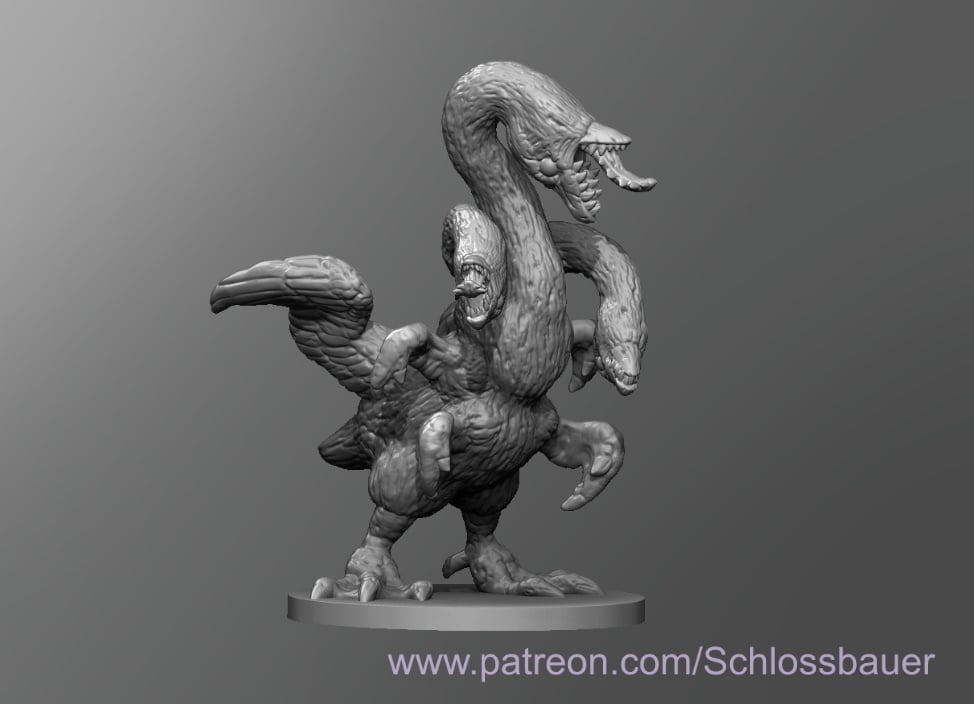 Mutated Goose 3d model