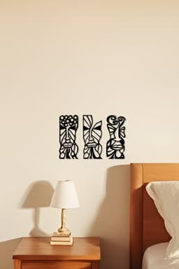 African Mask Wall Art, Wall Decor, Home Decor 3d model