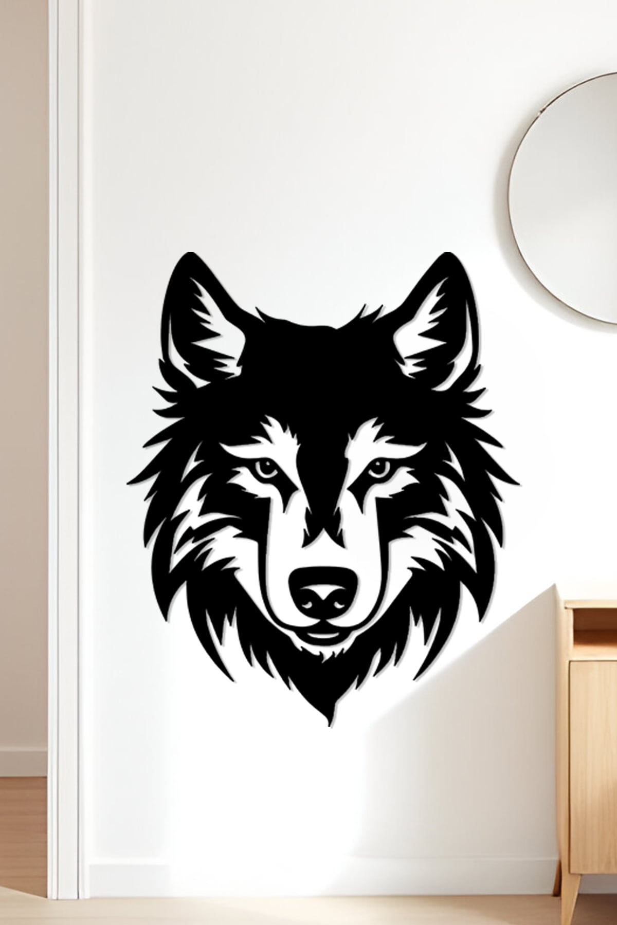 Wolf Wall Art, Wall Decor, Home Decor 3d model