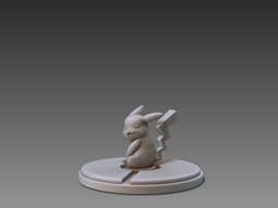Pikachu-Desk Companion 3d model