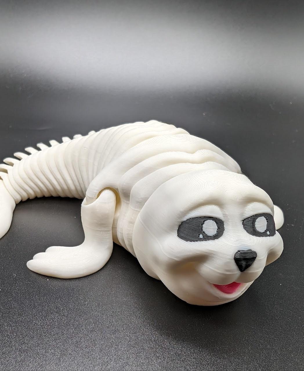  flexible Baby Seal Pups 3d model