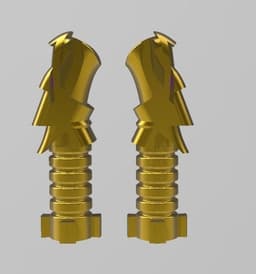 Ninjago Nunchucks of Lightning 3d model