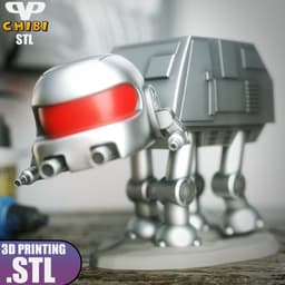 AT-AT Chibi STL for 3D Printing ChibiSTL 3DXM 3d model