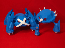 Metang Low Poly Pokemon 3d model