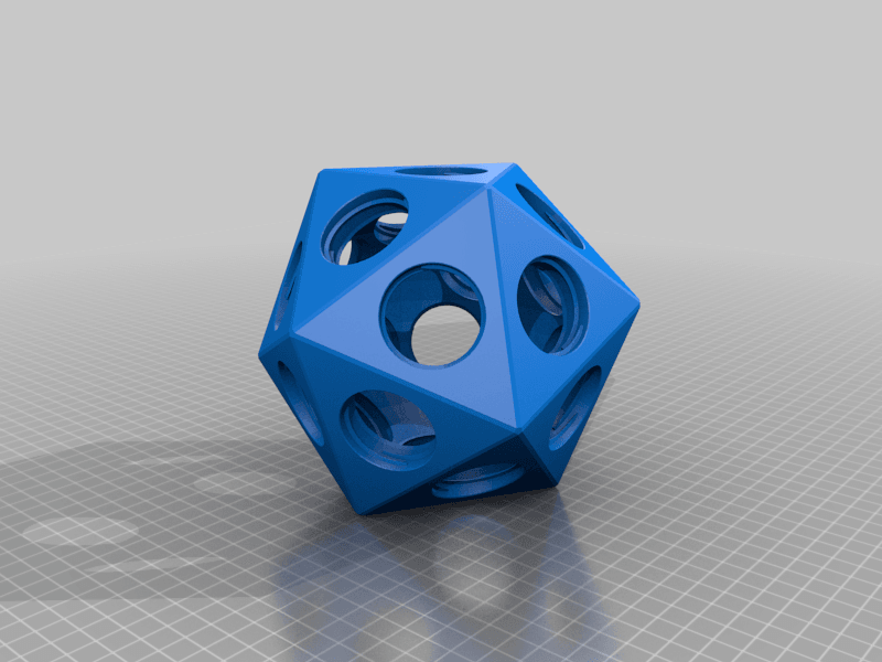 Hollowed Bottle Sphere 3d model
