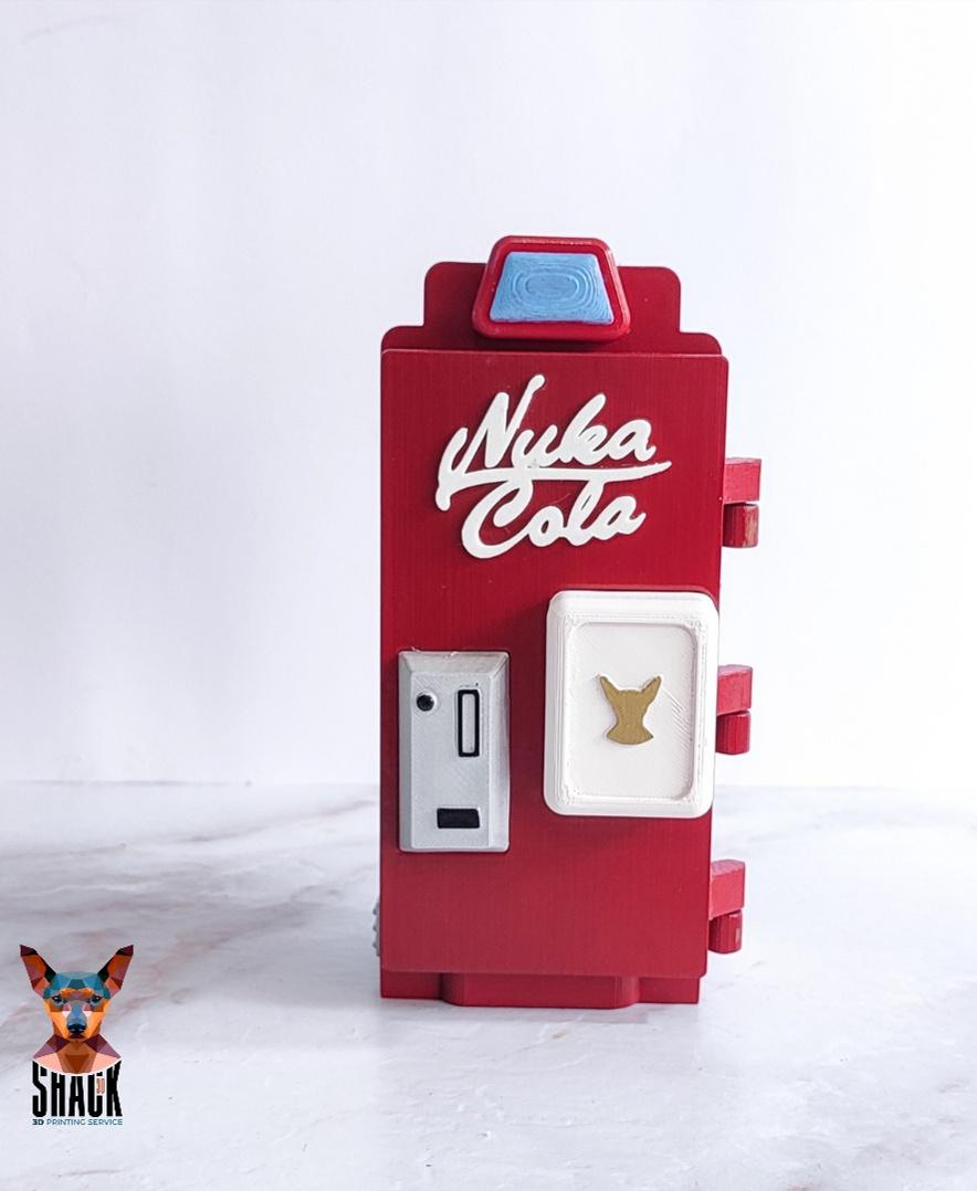 Nuka cola Fridge-Fallout (fanart) 3d model