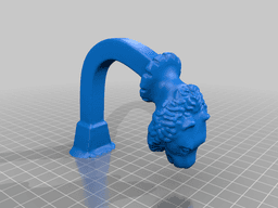Pompeii Bronze Oil Lamp - Remix 3d model