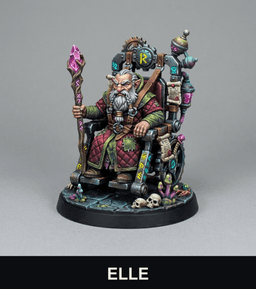 Iris and Orin - Elle STL - DCC Reimagined as 5e-Compatible Characters 3d model