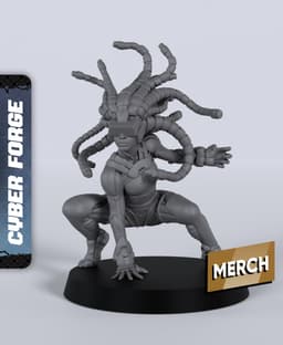 Jane Polito - With Free Cyberpunk - Sci-Fi Gift Ideas for RPG and Wargamers 3d model
