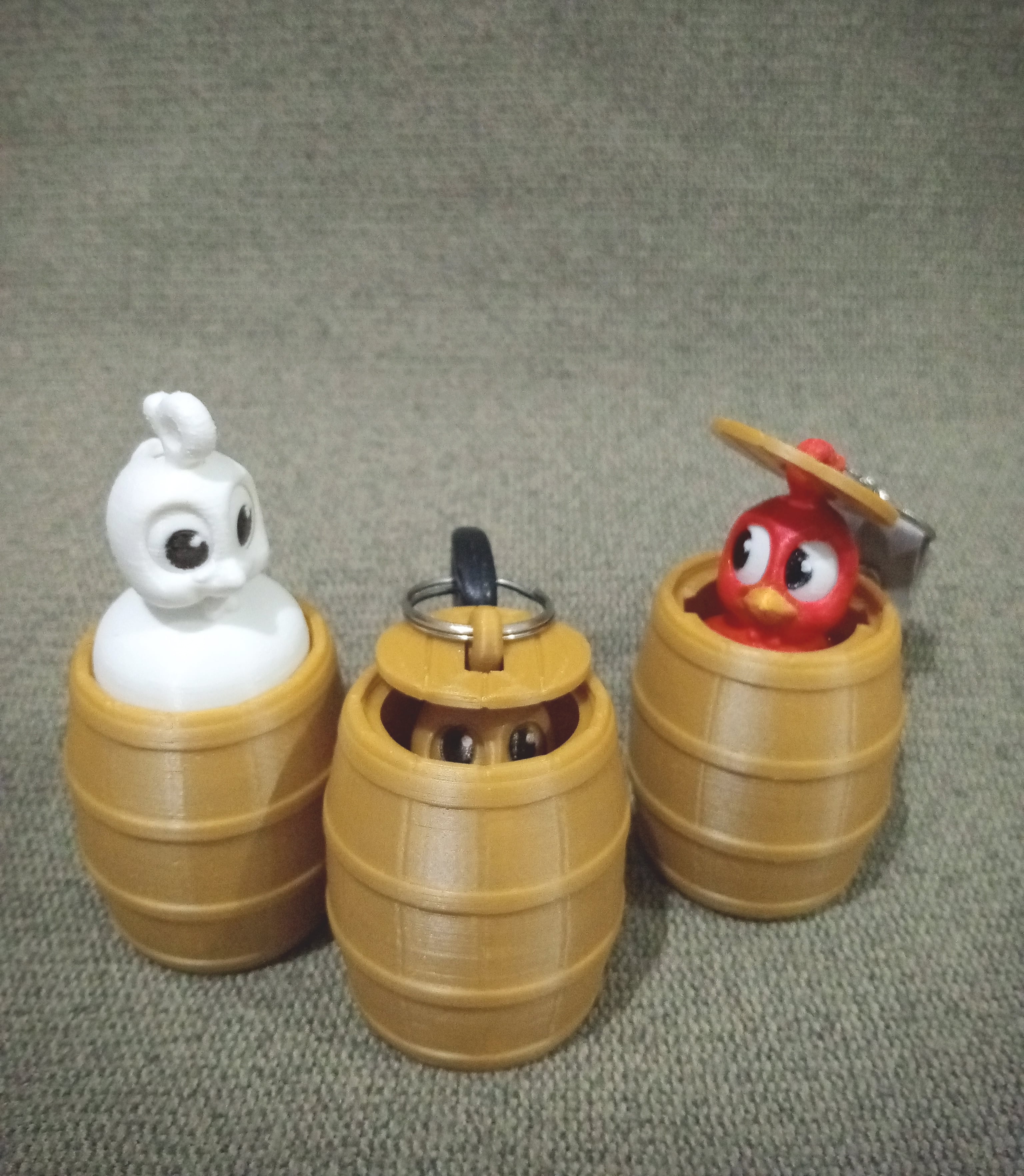 Turkey in a Barrel 3d model