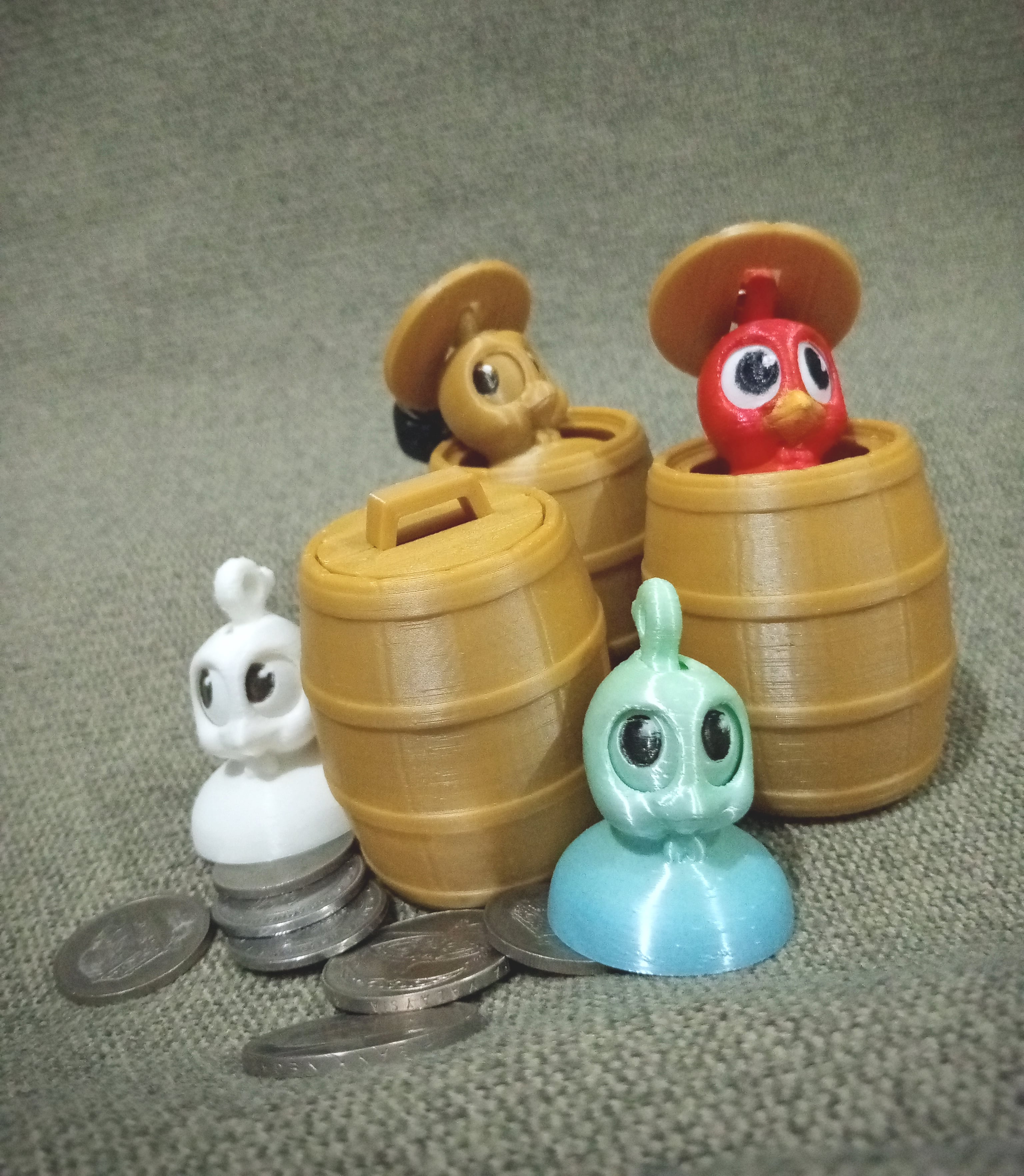 Turkey in a Barrel 3d model