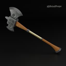 Persona 5 Haru Okumura axe 3d model