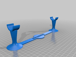 Big Bobber Wheeld stand 3d model