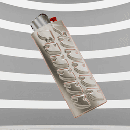 Lighter case FAHHHH (BIC J6 Maxi) 3d model