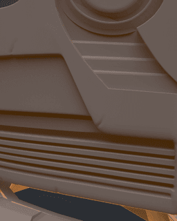 Darth Malak's Mask - Star Wars 3d model