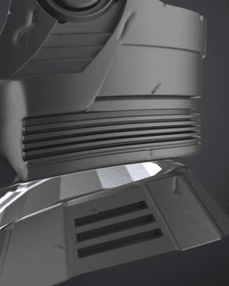 Darth Malak's Mask - Star Wars 3d model