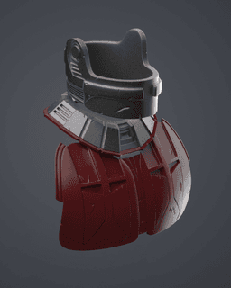 Darth Malak's Mask - Star Wars 3d model
