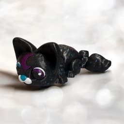 Munchkin Kitty Mini Articulated Flexi 3d model
