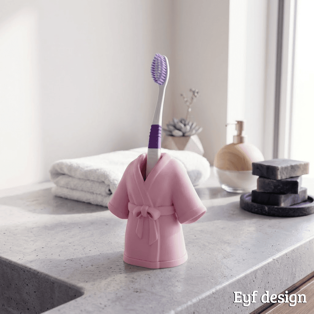 Robe Toothbrush Holder 3d model