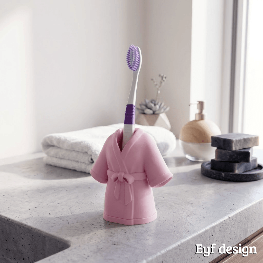 Robe Toothbrush Holder 3d model