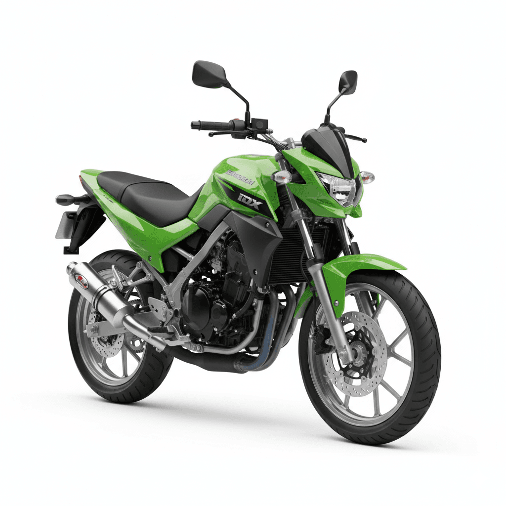 Kawasaki KDX220R Enduro Dirt Bike 3d model