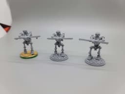 FHW Skellybot Archer pose 1 3d model