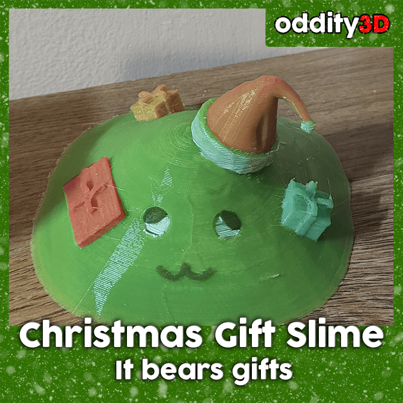 Christmas Gift Slime 3d model