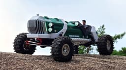 CRAWLER RC CAR "WHALE" ECOV MK1 _1/8 RC Body and Chassis 3d model