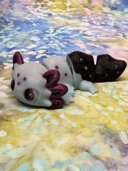 Just-a-Lotl - Axolotl Articulated Flexi 3d model