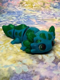 Just-a-Lotl - Axolotl Articulated Flexi 3d model