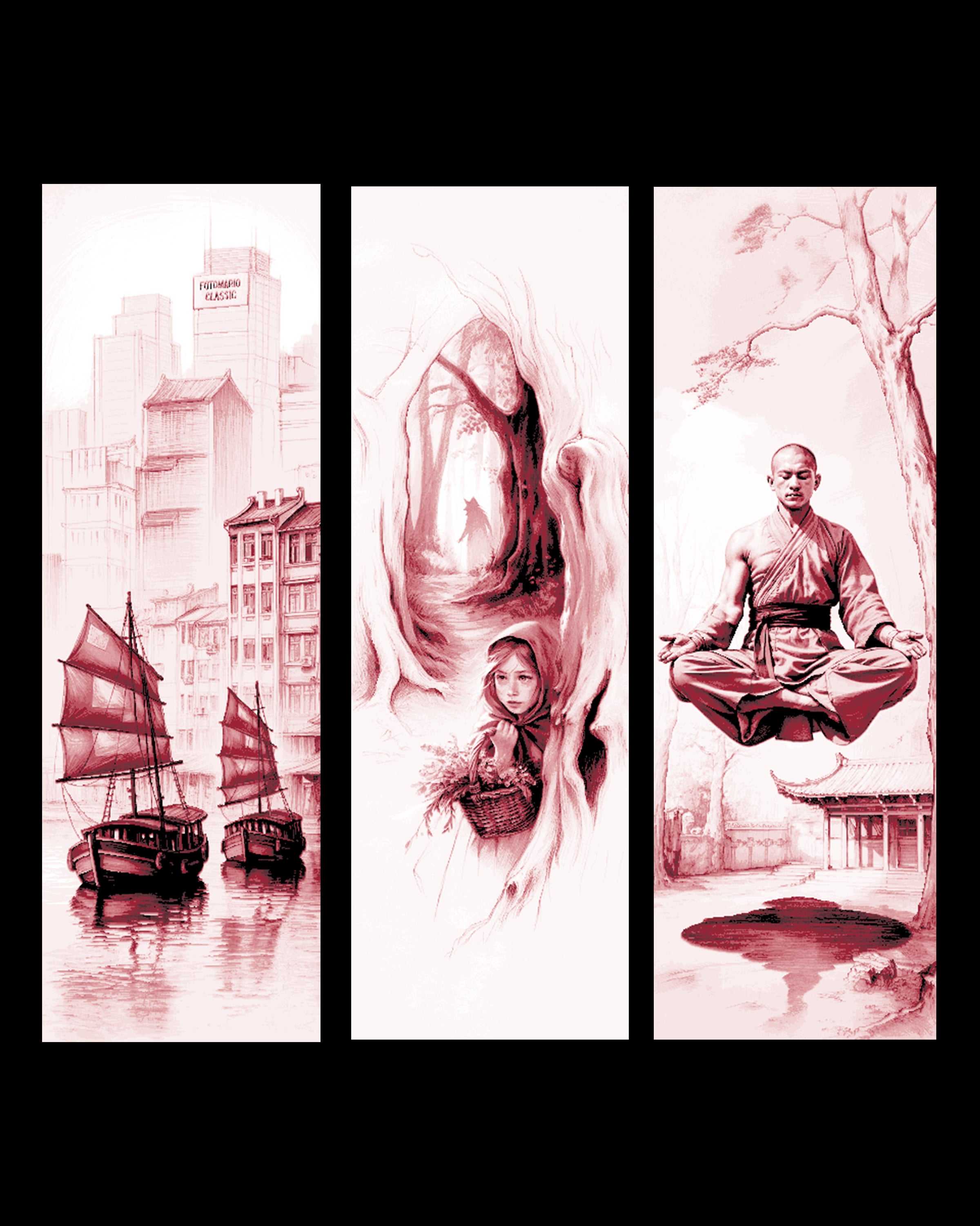 World artistic designs as bookmarks 3d model