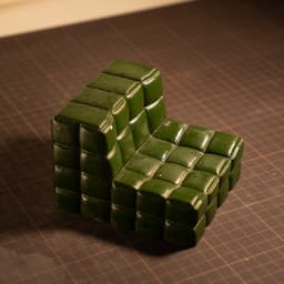 Boxy Corduroy Couch 3d model