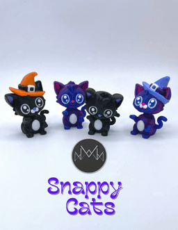 Lots of filament fun! Capricorn Nebularium, Polymaker Panchroma Ying Yang, Silk Pezriwinkle, Cotton White, Neon Magenta and Polymax Orange PLA 3d model