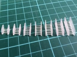 N Scale Stairs Assorted (21pc) 3d model