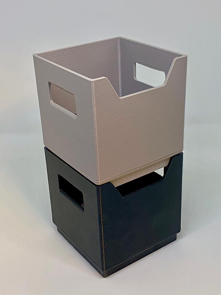 Small Stackable Storage Box 3d model