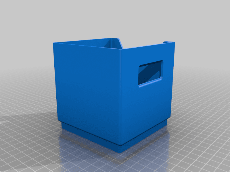 Small Stackable Storage Box 3d model