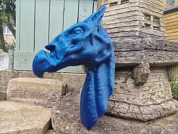 Thestral Head - Wall Mountable 3d model