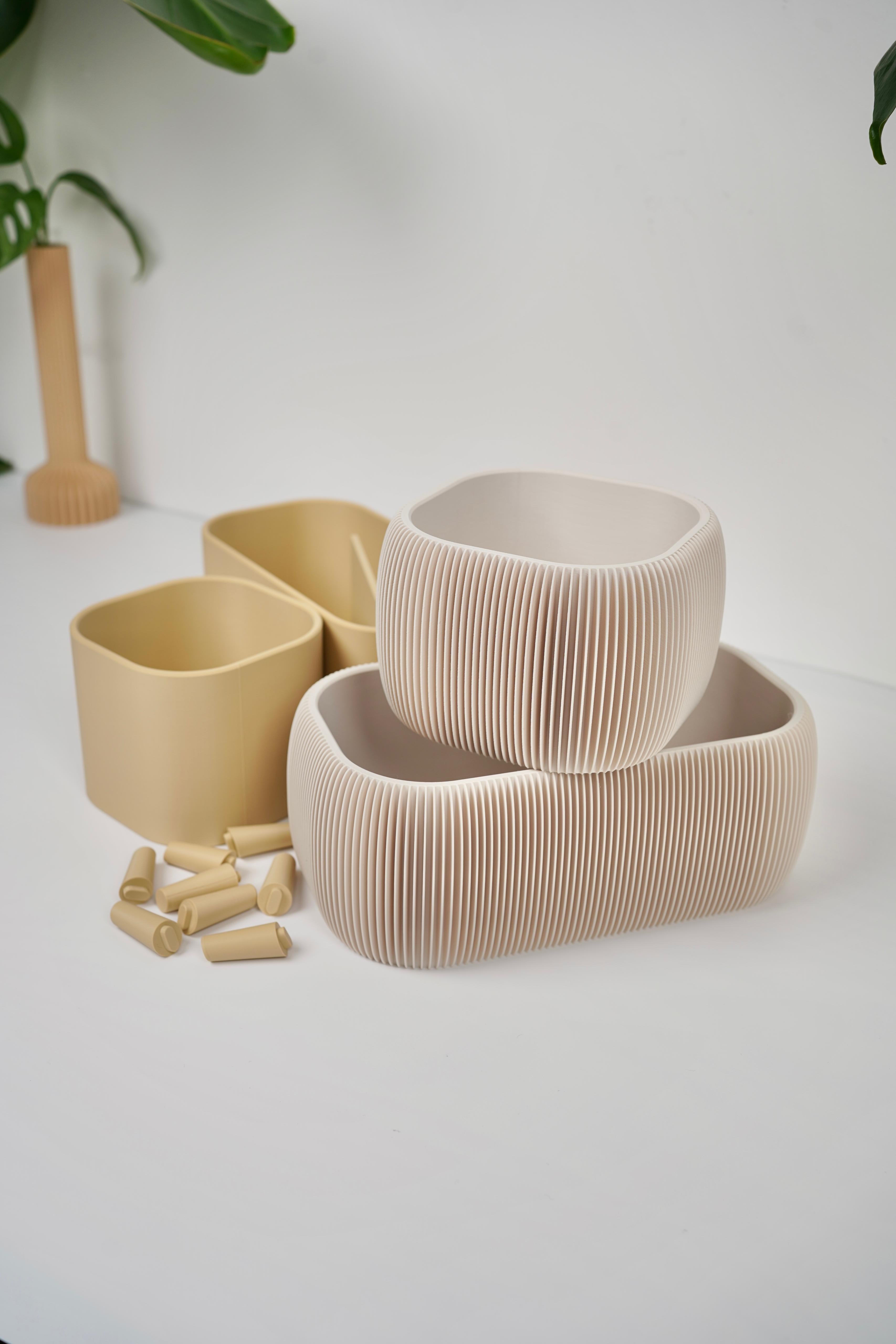 THALOR HERBS planter with legs 3d model
