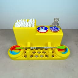 DabLite Station - Dab Tool Organizer with Built-In Concentrate Catcher 3d model