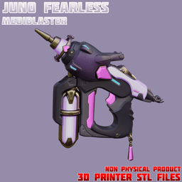 FEARLESS Juno MediBlaster Pistol Overwatch 3d model