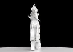 Year of the Fire Horse 2026 - Dynamic FDM/SLA Printable Model 3d model