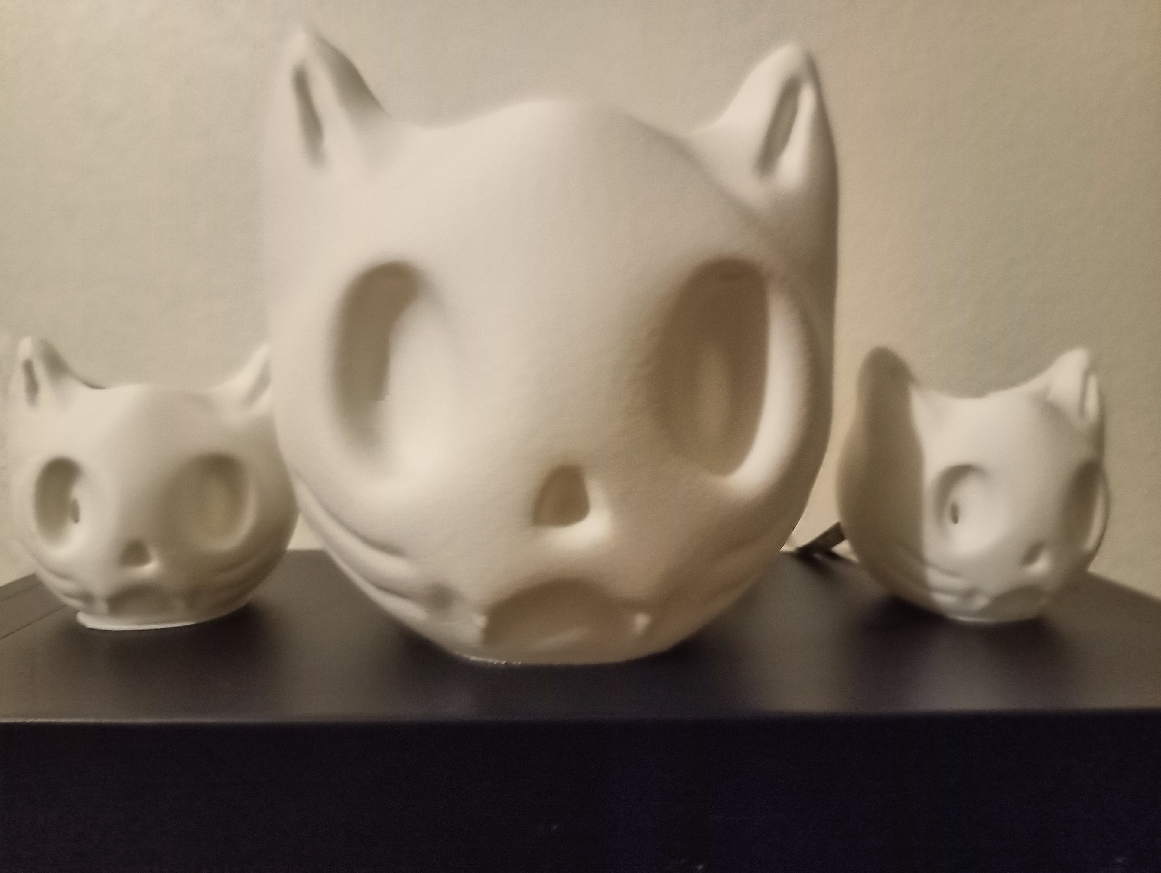 small cat ghost.stl 3d model