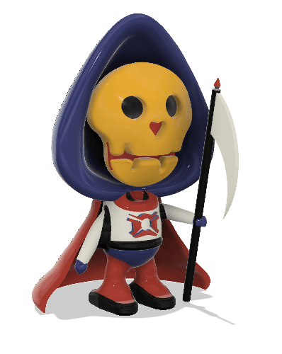 Red Reaper 3d model