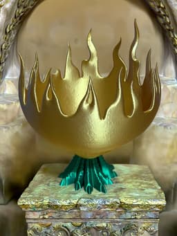 Dragon Egg Bowl with Egg - NO SUPPORTS 3d model
