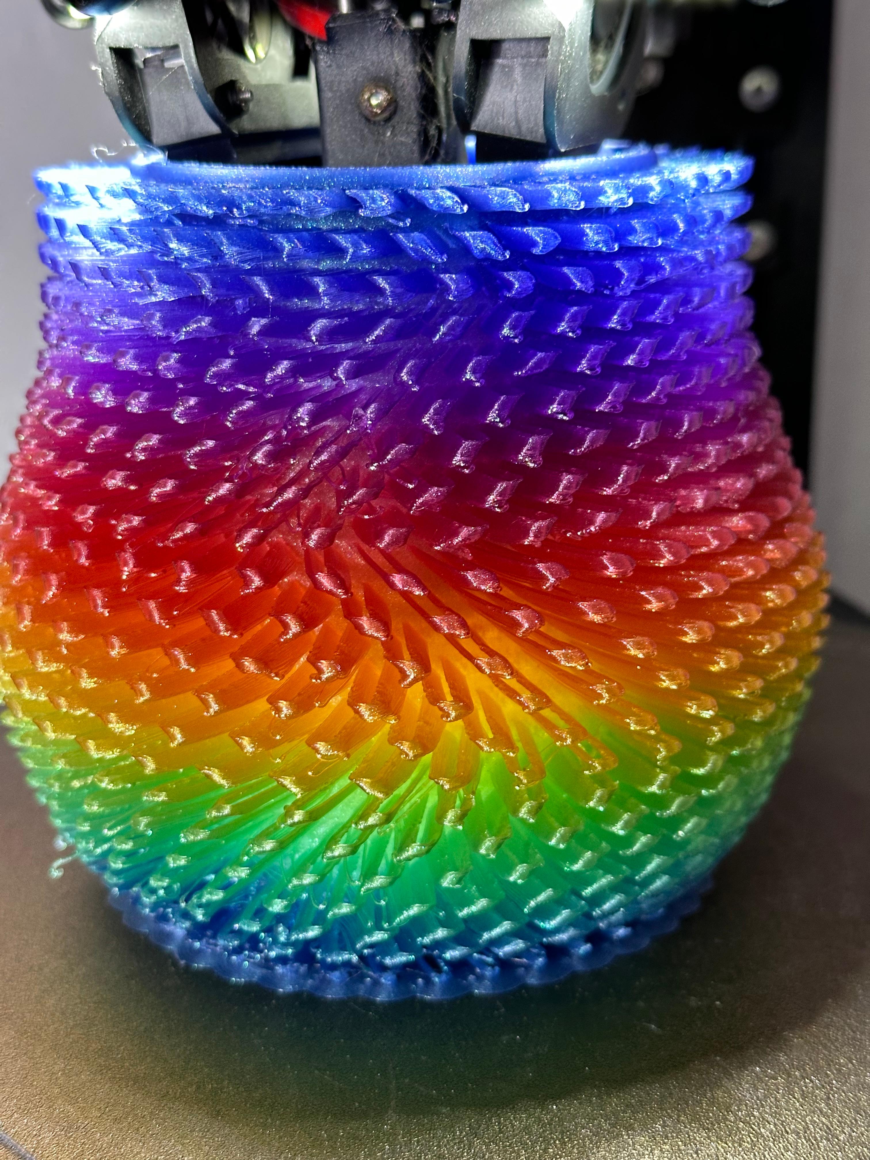 Super Droopy, Pot, Vase - 3D printed ART 3d model