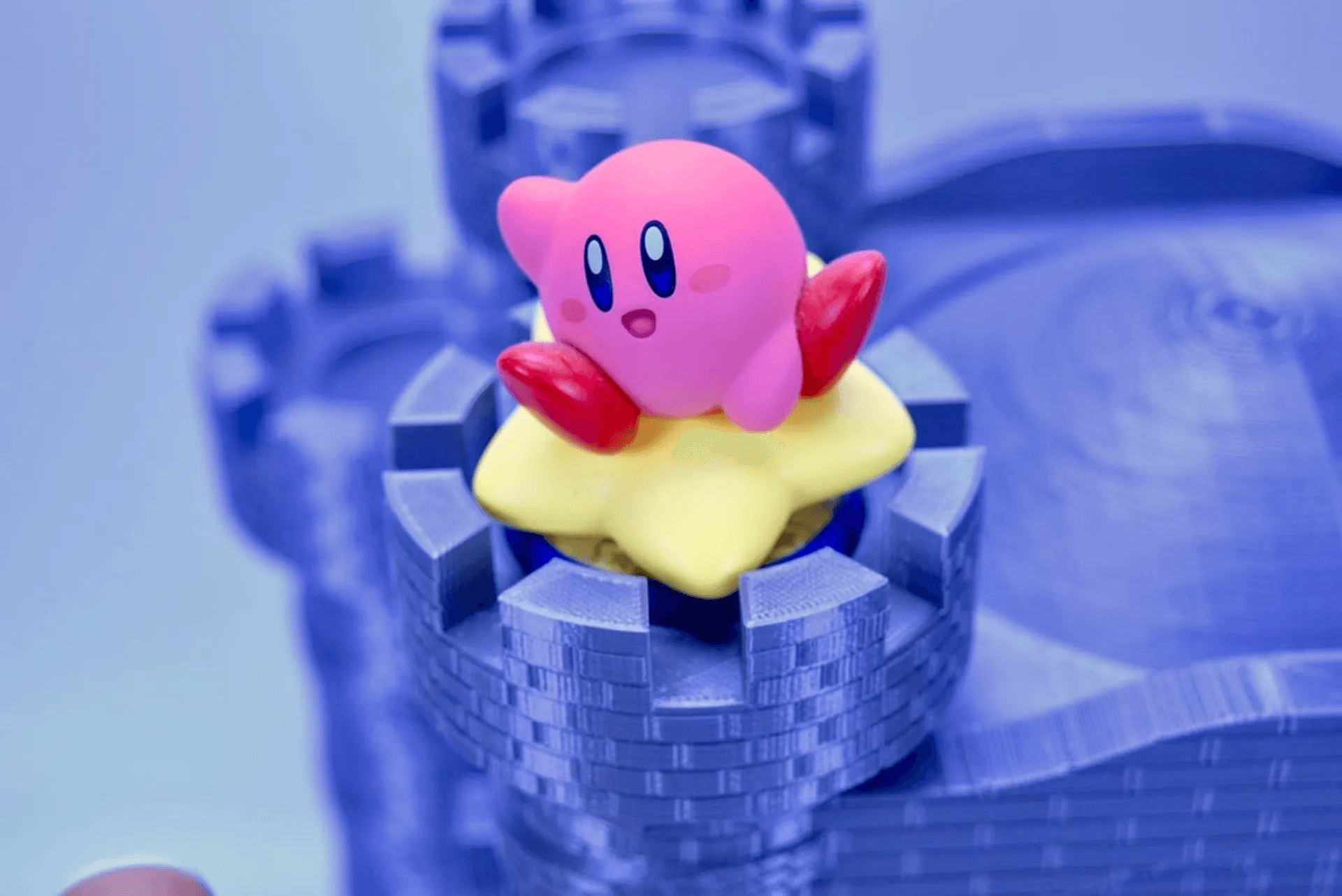 Castle Dedede-Amiibo Prop 3d model